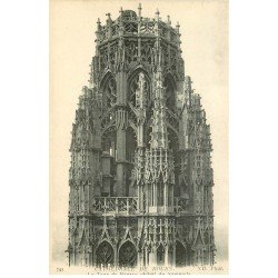 carte postale ancienne 76 ROUEN. Promotion : Cathédrale Tour détail