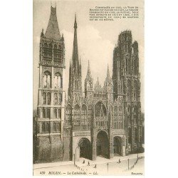carte postale ancienne 76 ROUEN. Promotion : Cathédrale 439