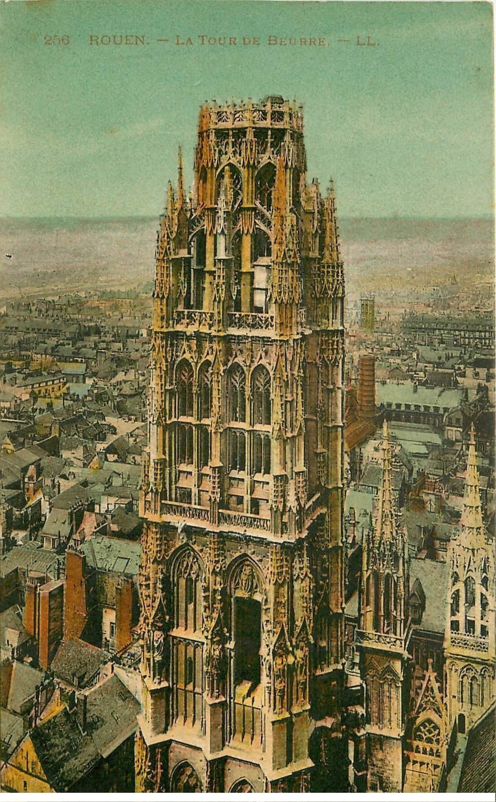 carte postale ancienne 76 ROUEN. Promotion : Cathédrale 256