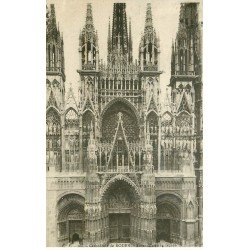 carte postale ancienne 76 ROUEN. Promotion : Cathédrale 1919