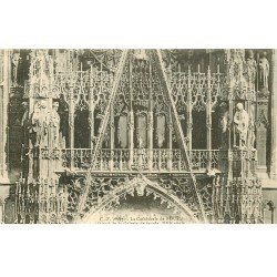 carte postale ancienne 76 ROUEN. Promotion : Cathédrale détail Galerie