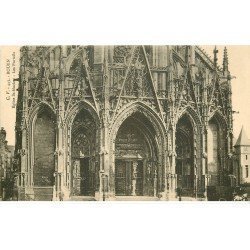 carte postale ancienne 76 ROUEN. Promotion : Cathédrale les Portails