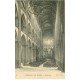 carte postale ancienne 76 ROUEN. Promotion : Cathédrale intérieur