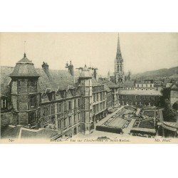 carte postale ancienne 76 ROUEN. Promotion : Archevêché et Saint-Maclou