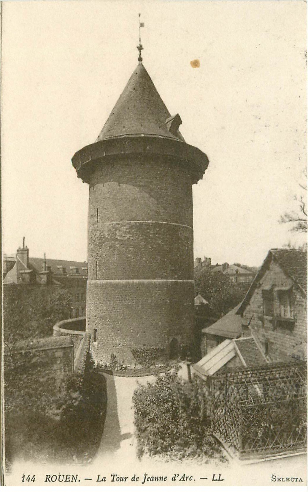 carte postale ancienne 76 ROUEN. Promotion : Tour Jeanne d'Arc