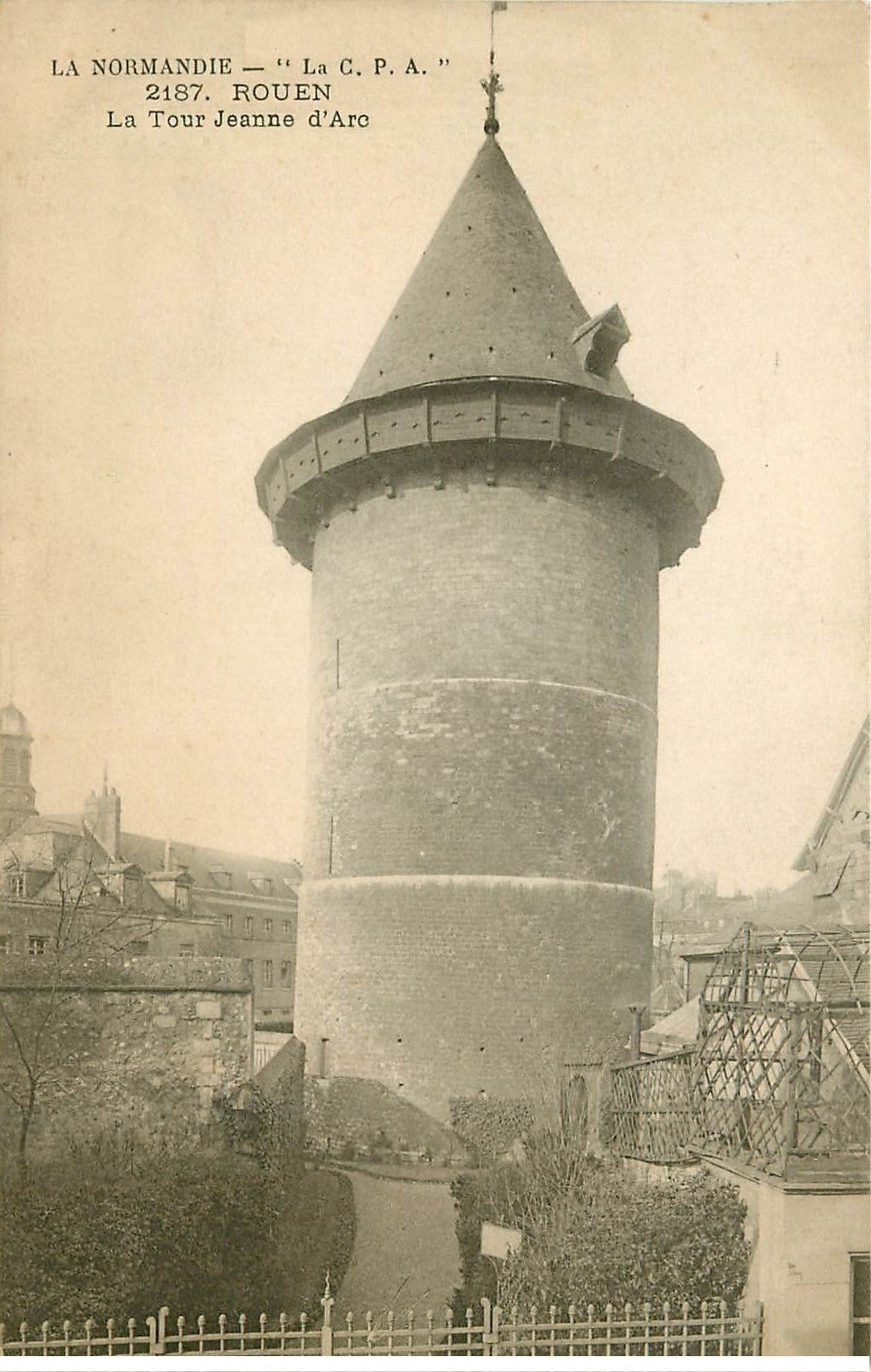 carte postale ancienne 76 ROUEN. Promotion : Tour Jeanne d'Arc 2187