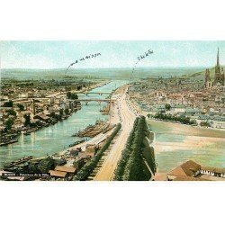 carte postale ancienne 76 ROUEN. Promotion : Panorama