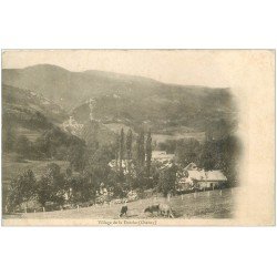 carte postale ancienne 01 Vers Chanay. Village de la Dorche