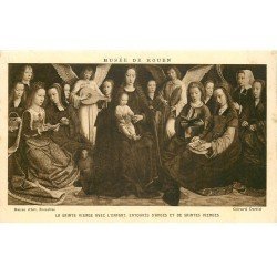 carte postale ancienne 76 ROUEN. Promotion : Sainte Vierge Musée