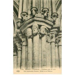 carte postale ancienne 76 ROUEN. Promotion : Cathédrale hapiteau 384