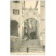 carte postale ancienne 06 MENTON. Rue Mattoni gamins assis sur les marches