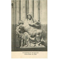 carte postale ancienne 76 ROUEN. Promotion : Notre-Dame de Pitié