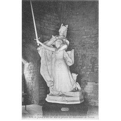 carte postale ancienne 76 ROUEN. Promotion : Jeanne d'Arc instruments torture
