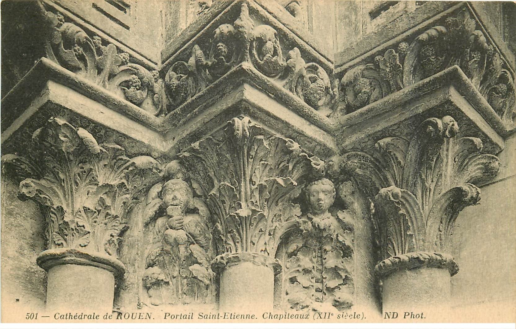 carte postale ancienne 76 ROUEN. Promotion : Saint-Etienne