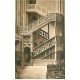 carte postale ancienne 76 ROUEN. Promotion : Escalier Bibliothèque
