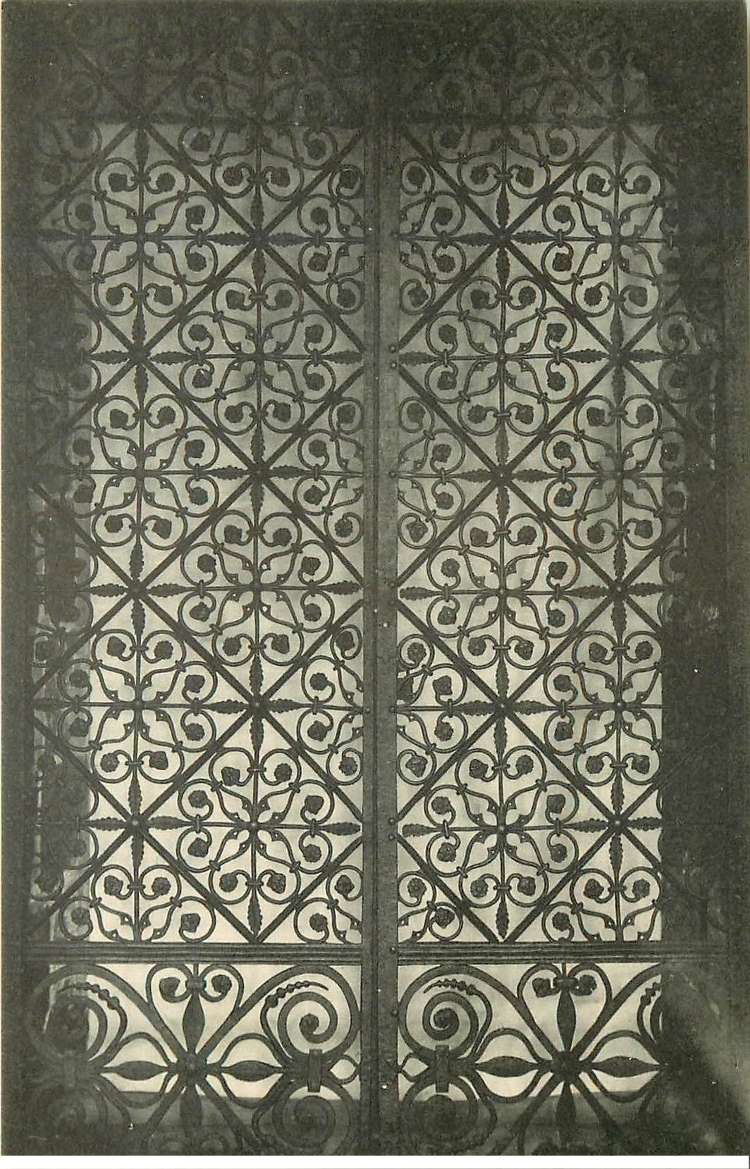 carte postale ancienne 76 ROUEN. Promotion : Grille Salle Deville