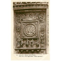 carte postale ancienne 76 ROUEN. Promotion : Porte Fonts Baptismaux