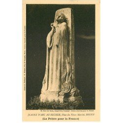 carte postale ancienne 76 ROUEN. Promotion : Jeanne d'Arc sur son bucher Place du Vieux Marché