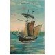 carte postale ancienne 76 LE TREPORT. Voilier