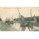 carte postale ancienne 76 LE TREPORT. Le Chenal à marée basse 1907