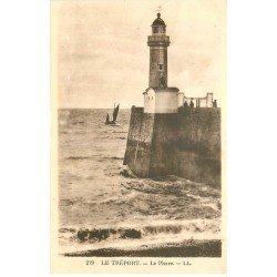 carte postale ancienne 76 LE TREPORT. Le Phare 219