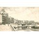 carte postale ancienne 76 LE TREPORT. Quai François Ier et Retenue 1902