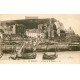 carte postale ancienne 76 LE TREPORT. Port et Falaise LL76
