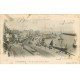 carte postale ancienne 76 LE TREPORT. Port vue du Musoir 1903