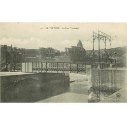 carte postale ancienne 76 LE TREPORT. Pont Tournant 42
