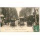 carte postale ancienne 06 NICE. Avenue de la Gare. Tacot et Tramway 1916