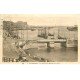 carte postale ancienne 76 LE TREPORT. Pont de la Bresles et Port 1934