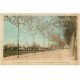 carte postale ancienne 44 ANCENIS. Avenue Joubert Statue du Bellay. Beau timbre 1.50 fr