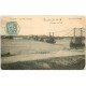 carte postale ancienne 44 ANCENIS. Le Pont Suspendu 1905