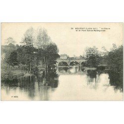 carte postale ancienne 44 BOUSSAY. Pont Sainte-Radegonde vers 1920