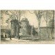 carte postale ancienne 44 CHATEAUBRIANT. Château Châtelet entrée et Courtine 1908