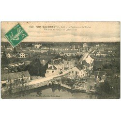 carte postale ancienne 44 CHATEAUBRIANT. Faubourg de la Torche