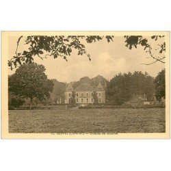 carte postale ancienne 44 DERVAL. Château du Boschet