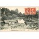 carte postale ancienne 44 GUEMENE PANFAO PENFAO. Le Don et Enfants sur barque 1922