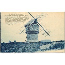 carte postale ancienne 44 GUERANDE. Moulin du Diable ou Cremeur bleuté