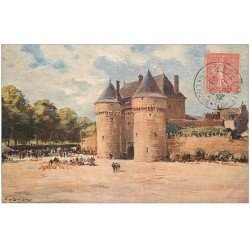 carte postale ancienne 44 GUERANDE. Porte Saint-Michel 1906