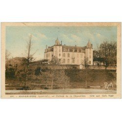 carte postale ancienne 44 JOUE-SUR-ERDRE. Château de la Chauvelière