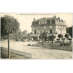 carte postale ancienne 44 LA BAULE. Place des Palmiers 1929