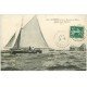 carte postale ancienne 44 LE CROISIC. Chaloupe de Pêche 1911