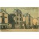 44 LE CROISIC. Hôtel de Ville et Coiffeur. Superbe carte toilée 1910