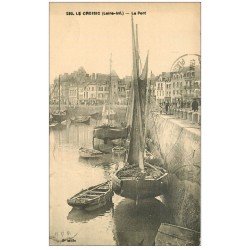 carte postale ancienne 44 LE CROISIC. Le Port 1926