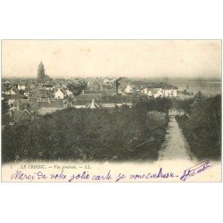 carte postale ancienne 44 LE CROISIC. Vue 1906