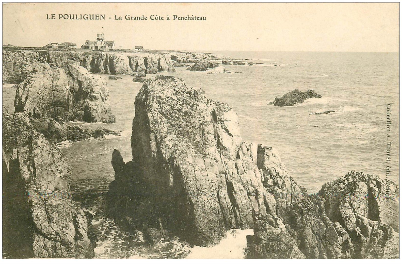 Carte postale vintage de Le Pouliguen - La Loutre Format Carte Postale