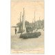 carte postale ancienne 44 LE POULIGUEN. La Pêche aux Homards 1903