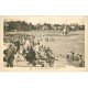 carte postale ancienne 44 LE POULIGUEN. La Plage avec Garde-Chasse 1931
