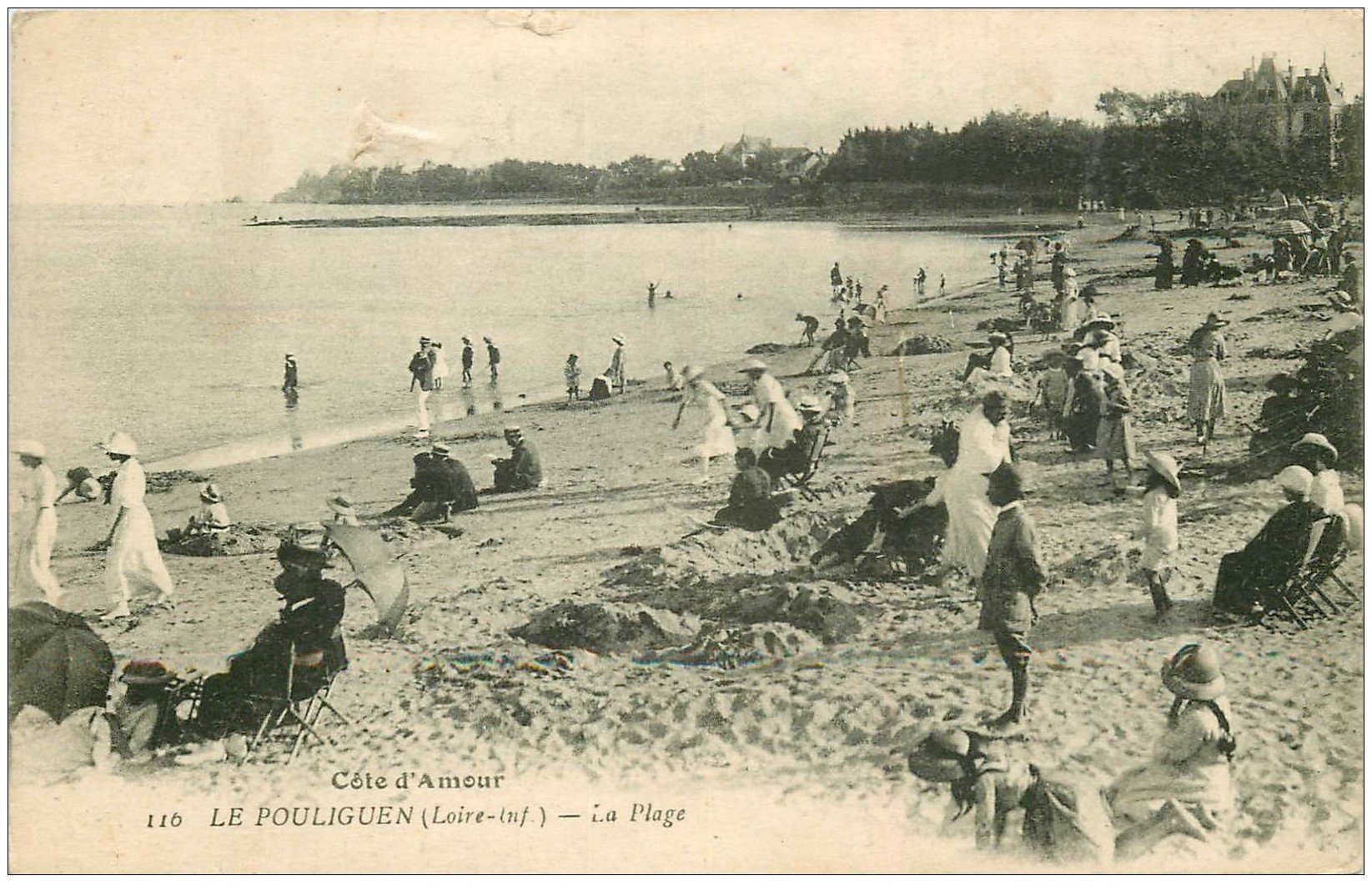 Le Pouliguen - CPA - FRANCE - 44 - LE POULIGUEN - La Jetée - Flamme